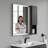 Elaris 9" Wall-Mounted Bathroom Cabinet-2069897717