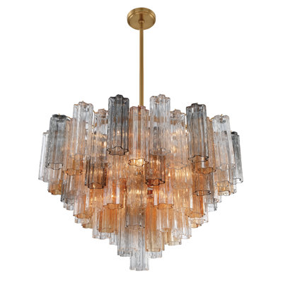 Dimmable Tiered Chandelier