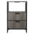 15 Inches Wide Nightstand - 2 Drawers, 1 Shelf, US Power Outlet-1144301067