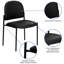 Comfort Stackable Steel Side Reception Chair-2049144421-2049144416