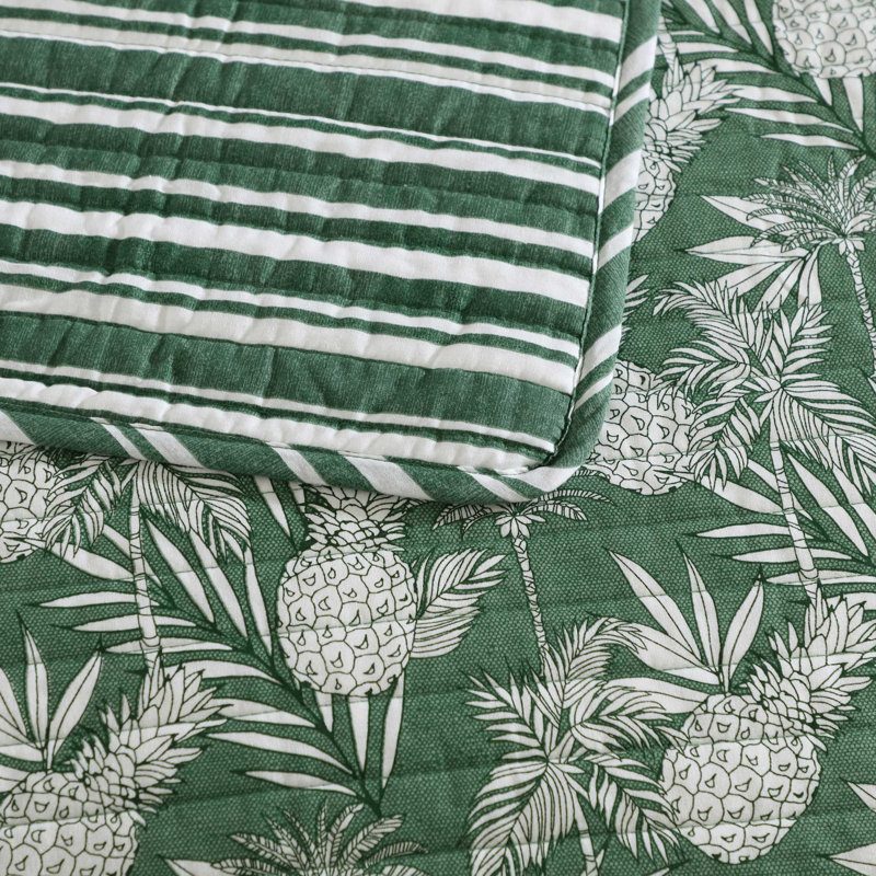 Pineapple Venture Quilt, Twin Quilt + 1 Standard Sham