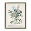 "Botanical Plant Illustration Flowers and Leaves", art mural rétro sur toile par World Art Group-1655937259-1655937258