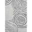Tapis gris Prisco lavable à la machine de qualité supérieure-269283570