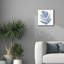 «Forest Ferns I Blue» par Albena Hristova, art mural sur toile-435346502
