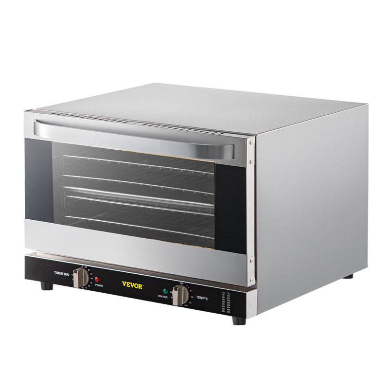 Four à rôtir, rôtissoire à dinde à cuisson rapide de 14 pte, rôtissoire électrique à température réglable de 150 à 450 With avec couvercle autoportant, grille à rôtir relevable, fonction de dégivrage et chaude, convient à la dinde de 18 lb