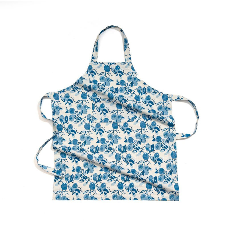 Tablier Aazad - 32 po x 36 po, Bleu