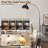 Raedean 70'' Bronze Arched Floor Lamp