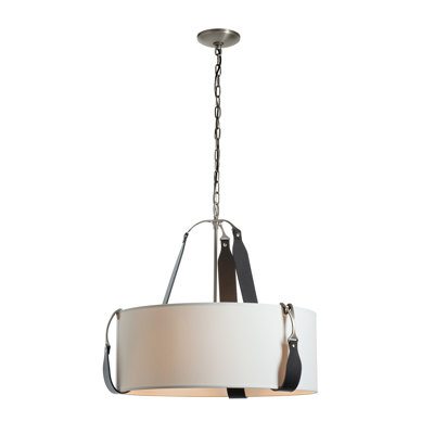 Luminaire suspendu tambour 3 lumières Saratoga