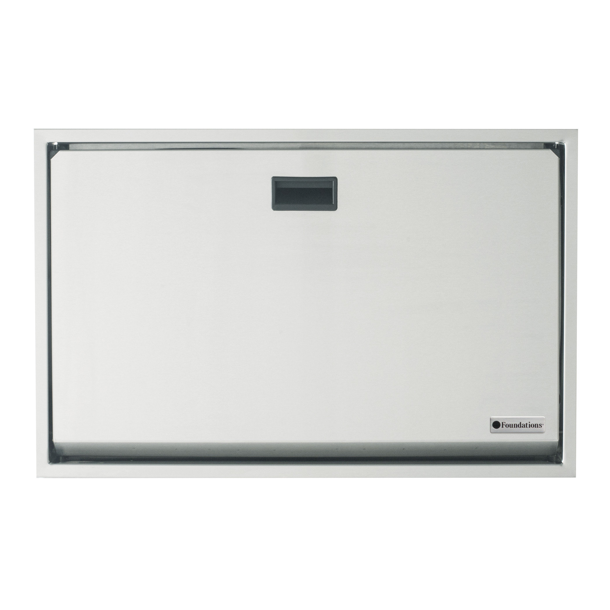 Foundations Premier Recessed Full Stainless Steel Recessed Changing