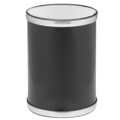 Maleekah Plastic Open Waste Basket - 2 Gallons