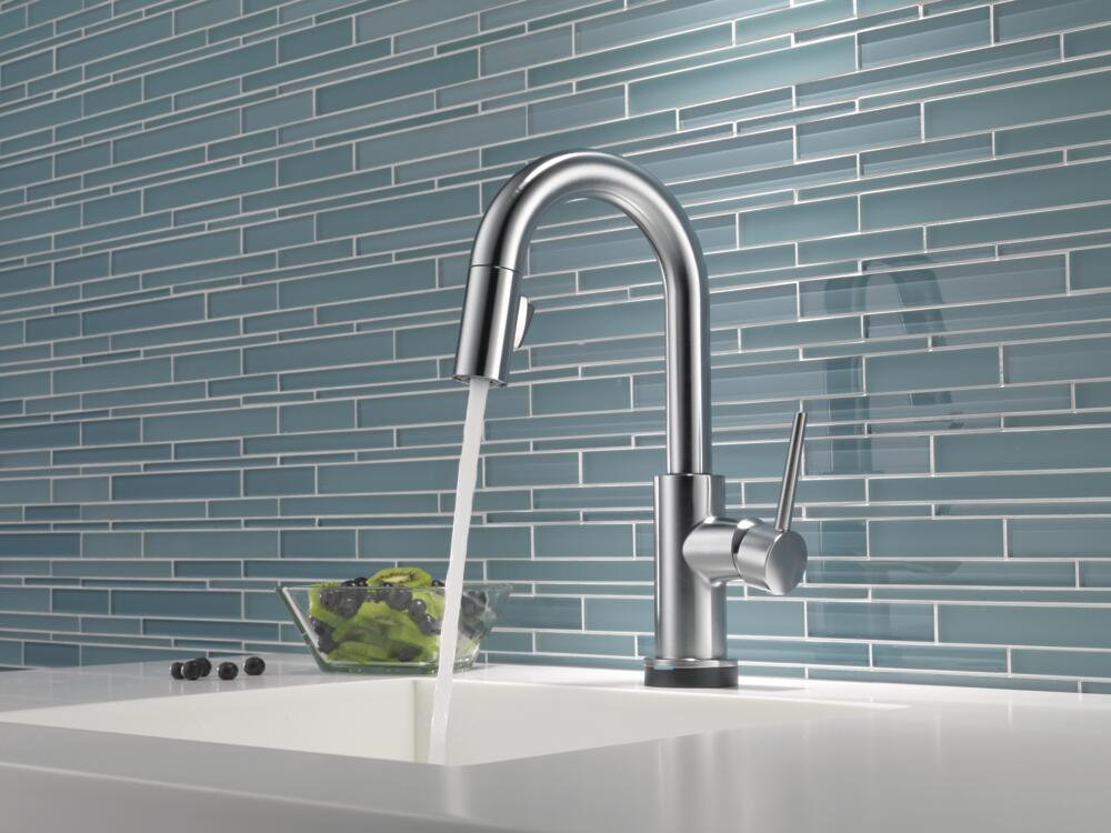 Trinsic Pull Down Touch Bar Faucet, Arctic Stainless