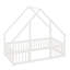 Lit de plancher en forme de maison Guardrail-1328367428