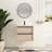24'' Single Sink Wall Mounted Bathroom Vanity,Floating Vanity with 2 Drawers and Ceramic Basin Sink Top-2022468671-2022468670