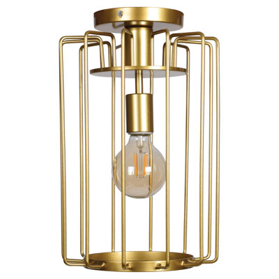 Luminaire suspendu cylindrique à 1 lumière Mcelrath