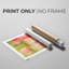 Twotone tulipe - impression sur toile seulement - non encadrée-117714778