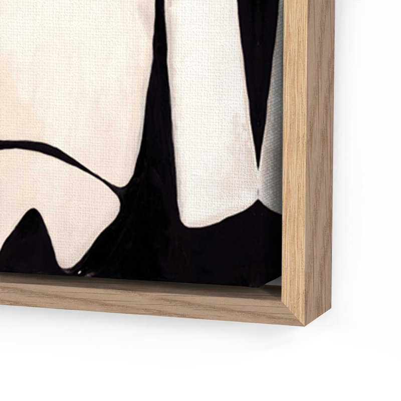 Possibility Painting by Jess Engle, White Oak Framed, 30.5" H x 60" W