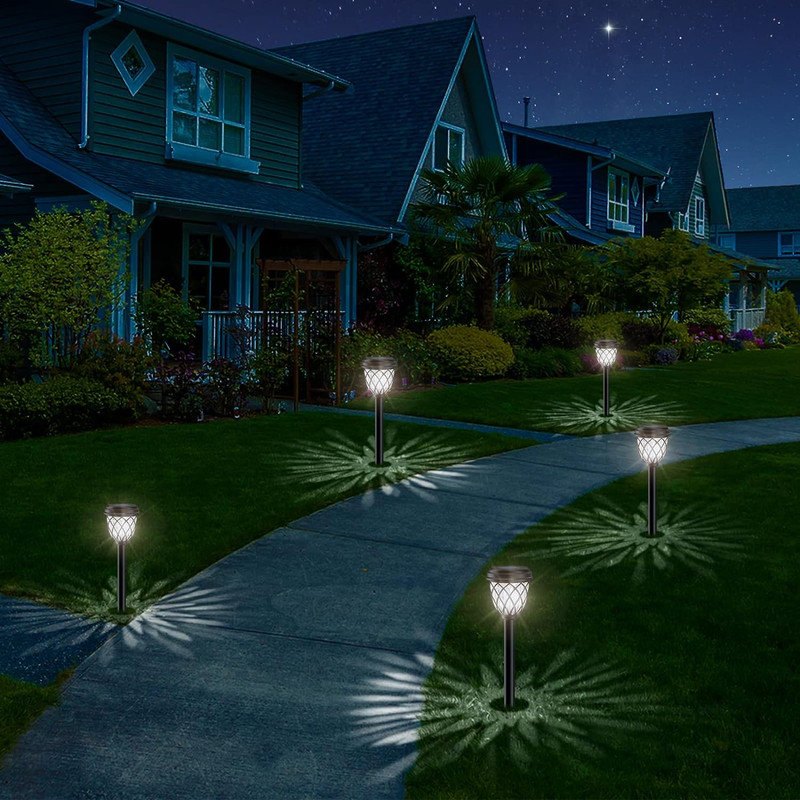 Kovity Solar Powered Integrated LED Pathway Light | Wayfair