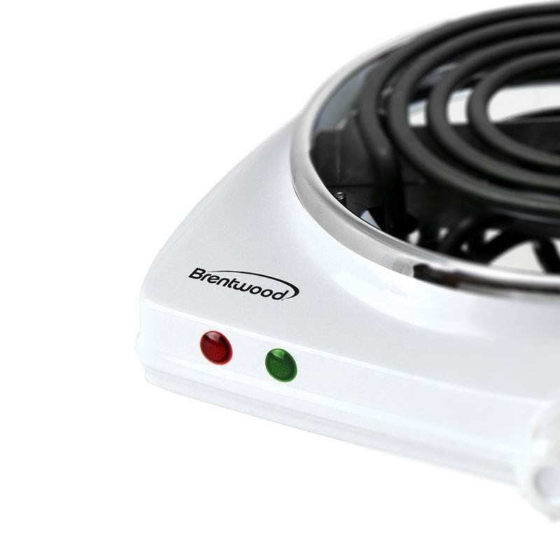 Brentwood 1000 Watt Electric Single Burner