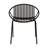 7 Pieces Outdoor Modern Dining Set With Stackable Chair, Teak-1362811317