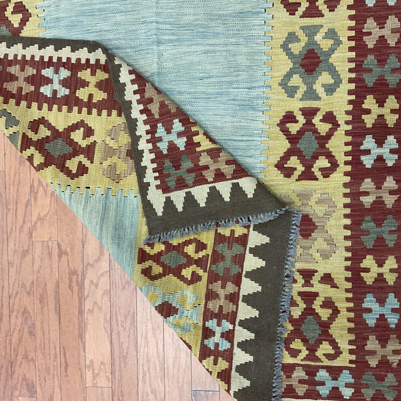  Tapis en laine fabriqué à la main Kilim