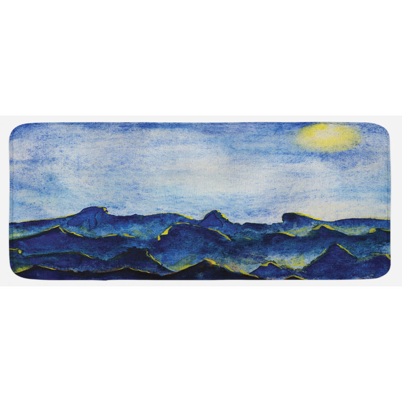 Tapis de cuisine paysage