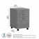 Echo 16" Wide 3 -Drawer Mobile File Cabinet