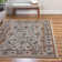 Tapis oriental bleu 
