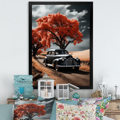 " Vintage Car Road Lost In Time III "