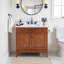 Meuble-lavabo simple 36 po avec plateau Anglet-1499663218-1499663216