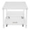Acrylic Mini Fridge Stand With Storage Drawer
