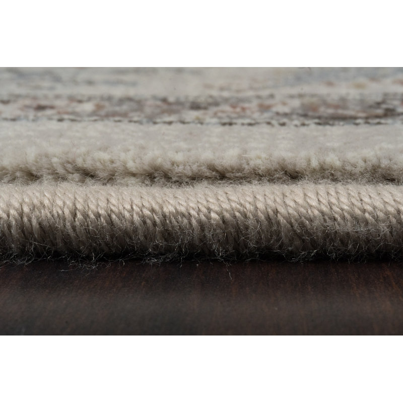 JARDIN ANCIEN 5,3 RD 57276-9295 Crème / beige, Rond 5 pi 3 po