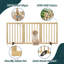 Bamboo Free Standing Pet Gate-1458791208