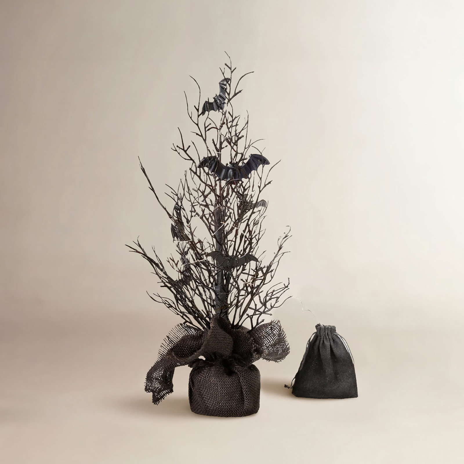 Jetlink Crafts Lighted Bats Tabletop Tree