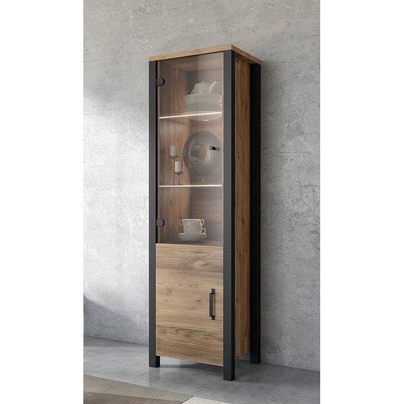 Altti Display Cabinet, Fichte Oak
