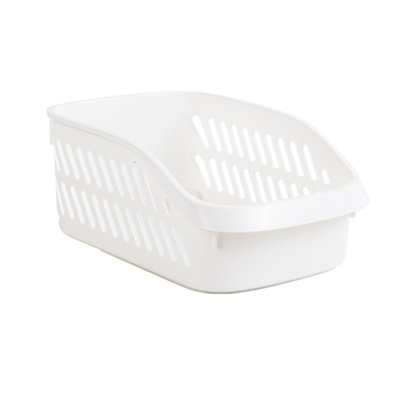 Sundries Storage Box With Wheels Plastic For Food Cleaning Supplies