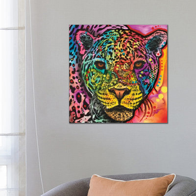 Leopard Spots 1 Piece Wrapped Canvas Wall Art
