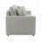 Boucle Sleeper Sectional Sofa W/ 2 Toss Pillows