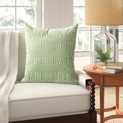 Cusson Geometric Down Outdoor Throw Pillow