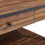 Table basse avec rangement en bois massif Sturminster