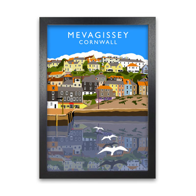 Mevagissey by Richard O'Neill - Single Picture Frame Print