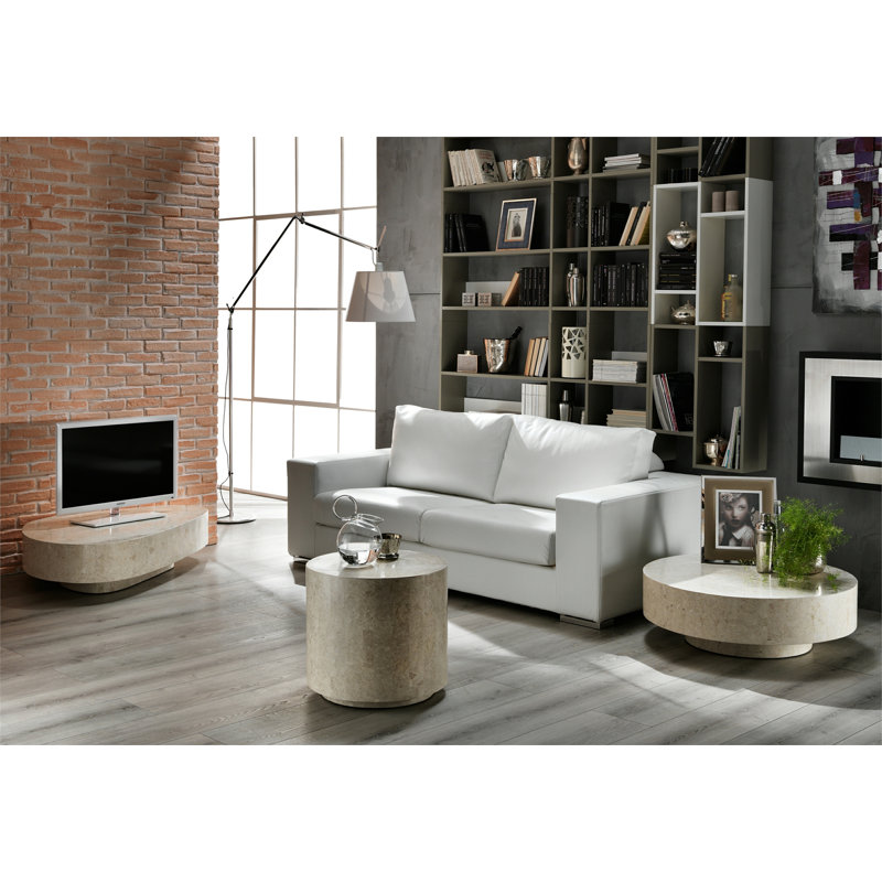 Barahona Solid Coffee Table, Beige