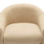 Upholstered Cotton Barrel Chair-106138161