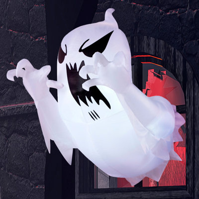 4.5 FT Halloween Inflatable Scary Flying Ghost