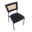 Chaise d'appoint Borrayo en noir