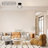 Hallinan 6.3in 60W Modern Mini Crystal Ceiling Light