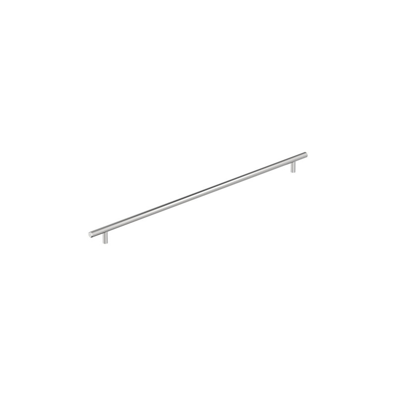 Poignées de barre centre à centre, Chrome poli, 21 7/16", 1