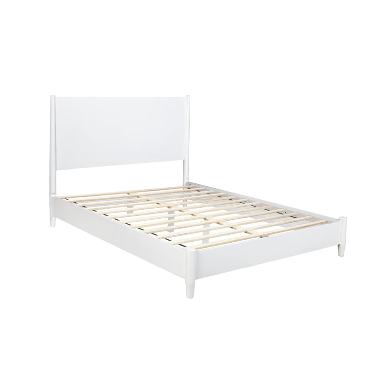 Williams Platform Bed, White, Full