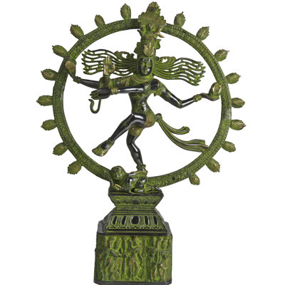 Nataraja dans des teintes vertes et noires