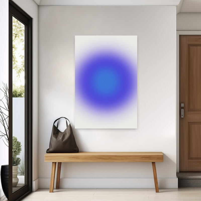 Violet Aura Burst, H 60 po x l 40 po