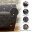 Housse extensible pour canapé de la collection Fuco Velvet - Design exclusif et doux au toucher-1950539576